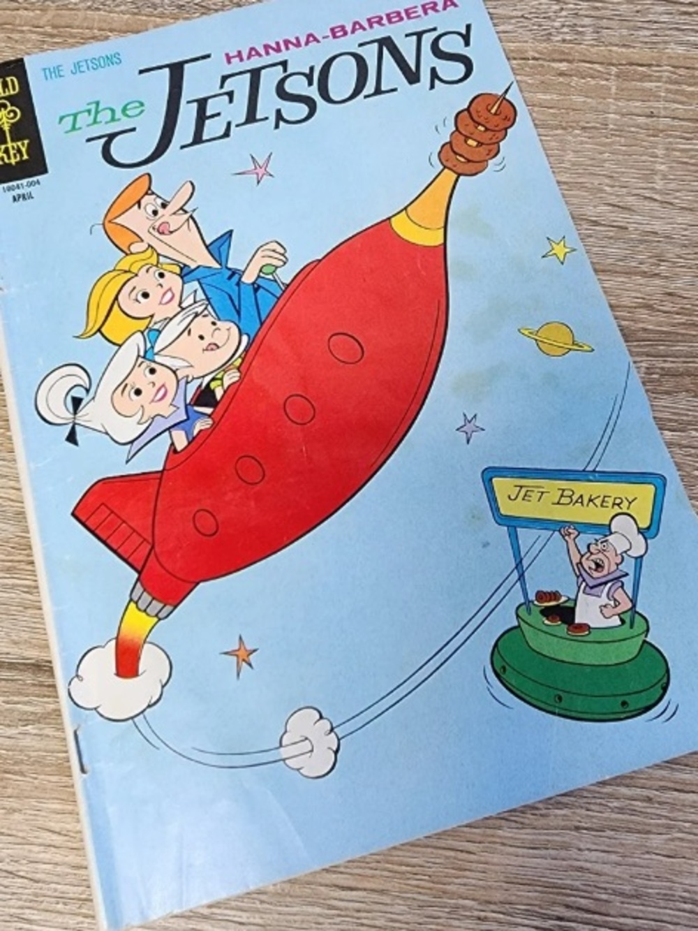 The Jetsons Red Spaceship Kids Toy Book -